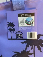 ⭐Trader Joe’s Large 8 Gal Lavender Purple Reusable Insulated Shopping Bag New✨