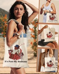 Aesthetic Canvas Tote Bag with Inner Pocket for , Cloth Cotton Totes Bag with…