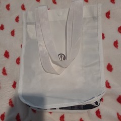 Lululemon Reusable White EMPTY BAG 9.5in x 11.5in