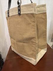 💥Santa Barbara Design Studio Farmer Market Burlap Re~Use Liner💥Large Shopper🌟