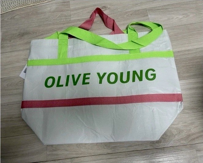Olive Young Large Tote Myeongdong Exclusive