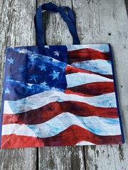 NEW 1 XL TJX Honor our COUNTRY 🇺🇸 FLAG 🇺🇸BAG Patriotic Shopping Gift Bag