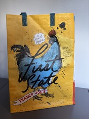 Trader Joe’s Reusable State Shopping Bag Lot Of 4 South Carolina Delaware 2 Ohio