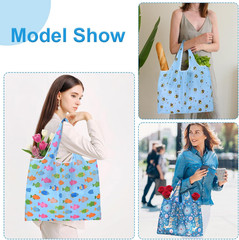 Extra Large 50lbs Foldable Reusable Shopping Bags kitchen reusable grocery bags