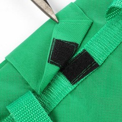 2X Foldable Eco Reusable Grocery Shopping Bag Grab Supermarket Tote Clip to Cart