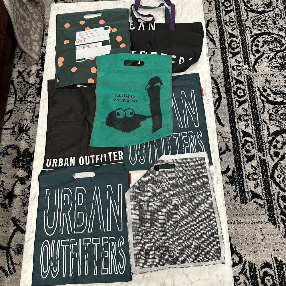 Urban Outfitters Reusable Market Tote Shopping Bags