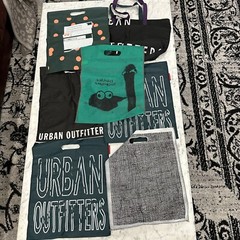 Urban Outfitters Reusable Market Tote Shopping Bags