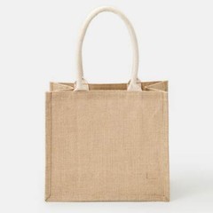 MUJI Jute Reusable Shopping Bag Small Medium Large 3varies Ecological Shopping