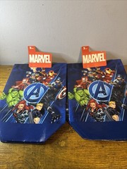 MARVEL AVENGERS Reusable Totes 8”x 7”x 3”. 4 Pack Treat Bags