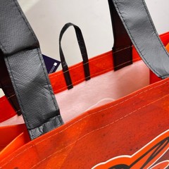 Baltimore Orioles Baseball Orange + Black Reusable Shopping Tote Bag MLB NWT NEW