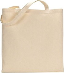3 Bulk Reusable Canvas Grocery Shopping Tote Bags Woven Cloth for Women 15×16 in