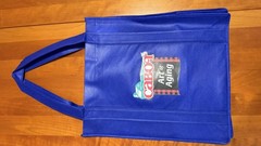 Cabot Cheese Shopping Totes (Four) – Two Plaid and Two Cloth, Never Used