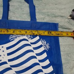 OLD GLORY Shopping bag w/handles NEW 13.5 “X 14.5” in time for our 250th anniv.