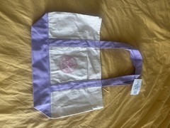 Trader Joe’s Rare 2026 Large Lavender Spring Canvas Tote Bag
