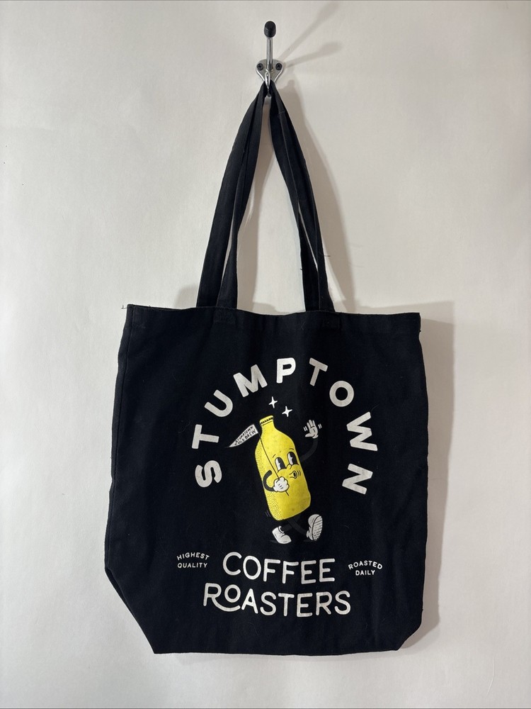 Stumptown Coffee Roasters Cold Brew Bottle Graphic Tote Bag Black