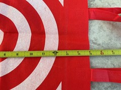Target Reusable Grocery Shopping Bag Tote 17″x15″x7″ Washable NEW