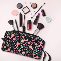 Axolotl Makeup Bag For Women, Portable Cosmetic Zipper Pouch One Size, 4