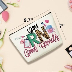 Nurse Gifts RN Makeup Bag Accessories for Work Practitioner…