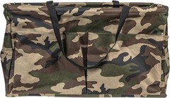 Camouflage Krush Container with Pocket Multi-Purpose Sundries Bag