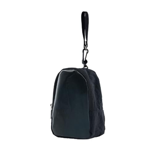 Nakabayashi See-Through Mini Backpack Plush Toy Ita Bag Oshikatsu Goods Black