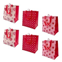 Reusable Grocery Bags – Valentine’s Day Gift Totes, Foldable & Water‑Resistan…