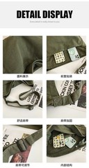RIVERICH Hobo Bag Canvas Crossbody Shoulder Bag for Women and Men Large Casual