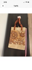 HEB Sunflower Jute Tote