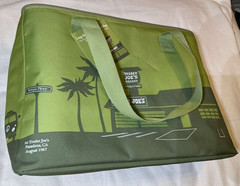 NEW! OLIVE GREEN! Large Trader Joe’s Insulated Cooler Bag