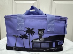 Trader Joe’s Valentines Day Mini Insulated Tote Bag- Bundle Lavender / Pink