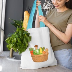 30 Pack Sublimation Tote Bags Bulk Customized Colors Polyester Cosmetic Makeu…