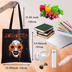BWWKTOP Clown Movie Cosmetic Makeup Bag Fans sunflower glass TG BL