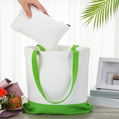 24 Blank Sublimation Tote Bags + Zipper Pouches – FREE DTF Film w/ Custom Design
