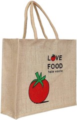 Reusable Jute Bags,Eco-Friendly Jute Bag | Printed Tiffin/Lunch/Shopping/Groc…