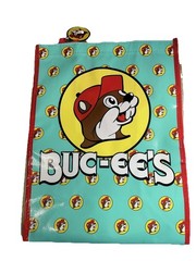 NEW Buc-ee’s Reusable Strong Plastic Shopping Tote or Gift Bag 16″ X 12″ X 7″