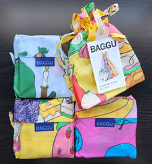 Baggu Still Life Set of 3 Standard Reusable Bags NWT