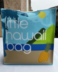 Rare Bloomingdale’s “Little Hawaii Bag” Reusable Tote Double Handles