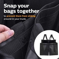 Homemell Heavy Duty Reusable Grocery Bags, Large Collapsible Tote Bag Holds 1…