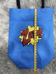 Superhero Reusable Eco Blue Gift/Shopping Bag ZAP 2 Handle Large Fabric Comcon