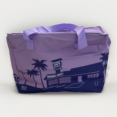 Trader Joe’s 8 Gallon Purple Reusable Bag Cooler Large Insulated Tote Lavender