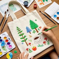 50 PCS 13 x 15 Inch Sublimation Blank Canvas Bags Bulk, Tote Bags for Sublima…