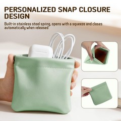 GandRmim Leather light green+light blue+taro purple+cherry blossom pink