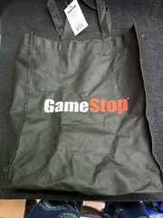 Game Stop Reusable Tote Bag 13.5″ X 15″ X3.5″ *NEW W/Tag* i1
