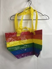 IKEA STORSTOMMA Multicolored Small Reusable Shopping Storage Bag 17X10