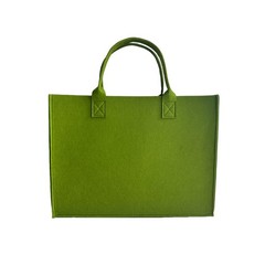 1pc Felt Grocery Tote Bag Large Portable Handbag Reusable Gift Bag For Party …