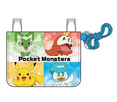 Sun Art Pokémon Mini Wallet with Neck Cord Blue [PM 3932 BLE]from JP