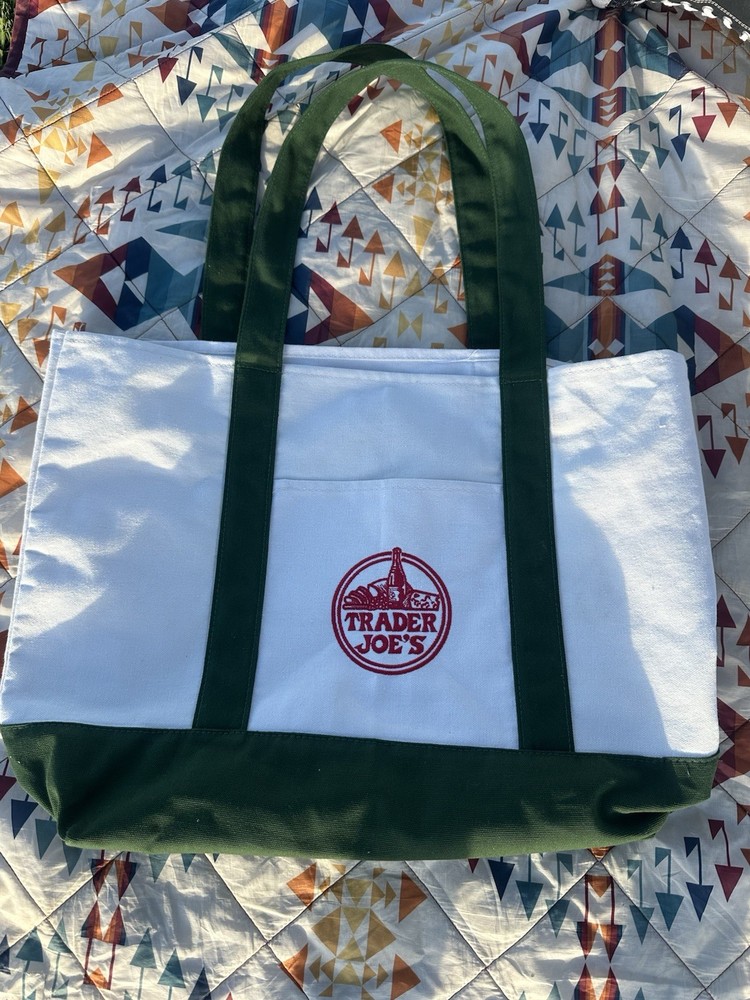 Trader Joe’s Edition Holiday 2025 Canvas Large tote Bag