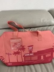 ✨ Trade Joe’s Lrg 8 Gal Peach Light Orange Reusable Insulated Shopping ECO Bag✨