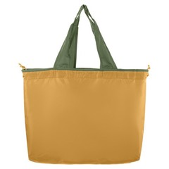 1Pcs 21″ x 16″ Washable Shopping Totes Fit in Pocket (Yellow)