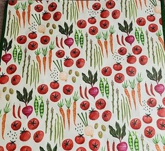 Home Goods – Beautiful Fresh Vegetables – Large Reusable Shopping Tote Eco Bag