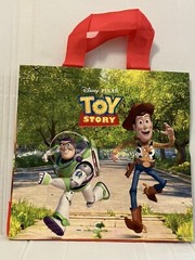 Tesco Toy Story Buzz Woody Tote Bag Alien Potato Rex Jessie Disney Pixar New